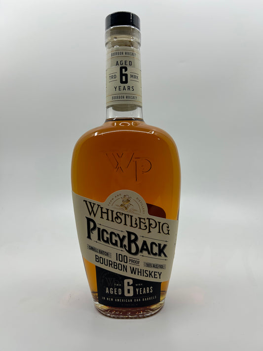 WHISTLEPIG PIGGY BACK 6YR BOURBON 750ml