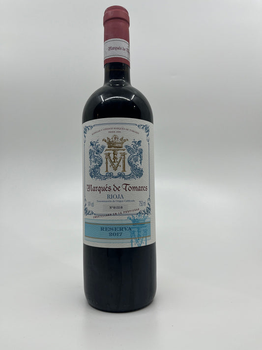 MARQUES DE TOMARES RIOJA RESERVA 2017 750ml