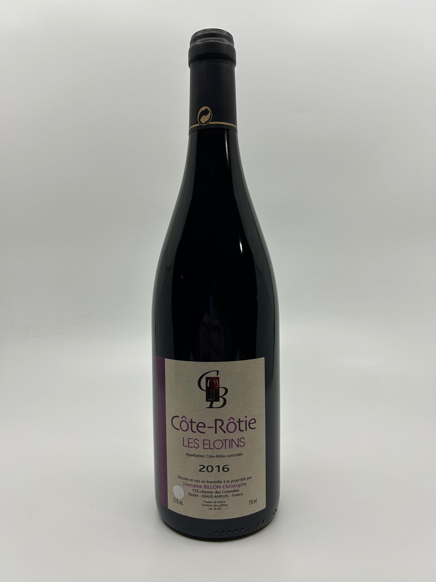 CHRISTOPHE BILLON, COTE-ROTIE 2016