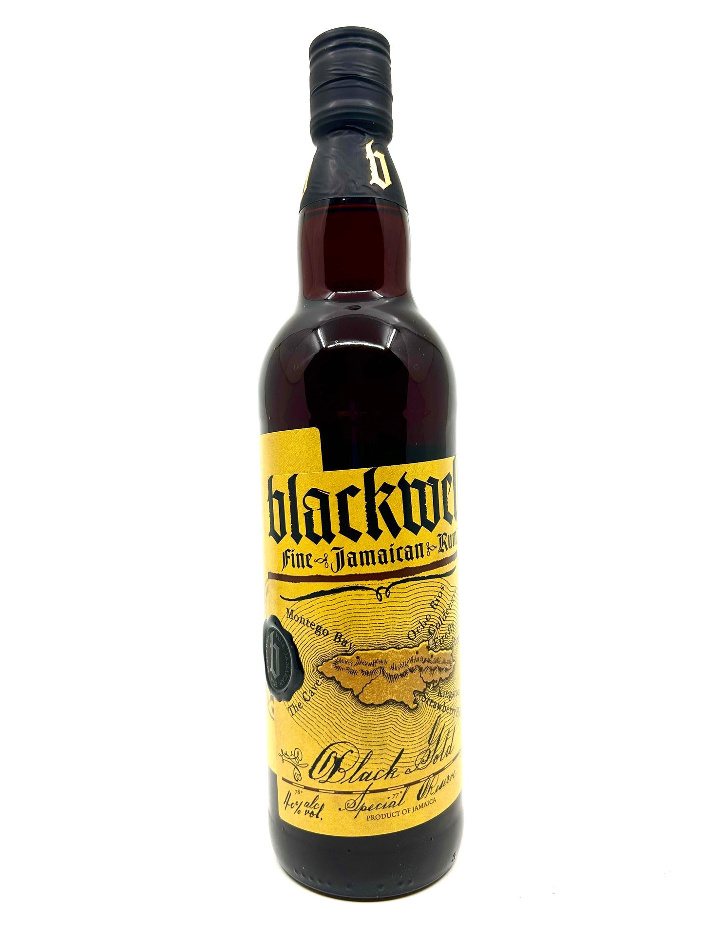 BLACKWELL BLACK GOLD JAMAICAN RUM 750ml