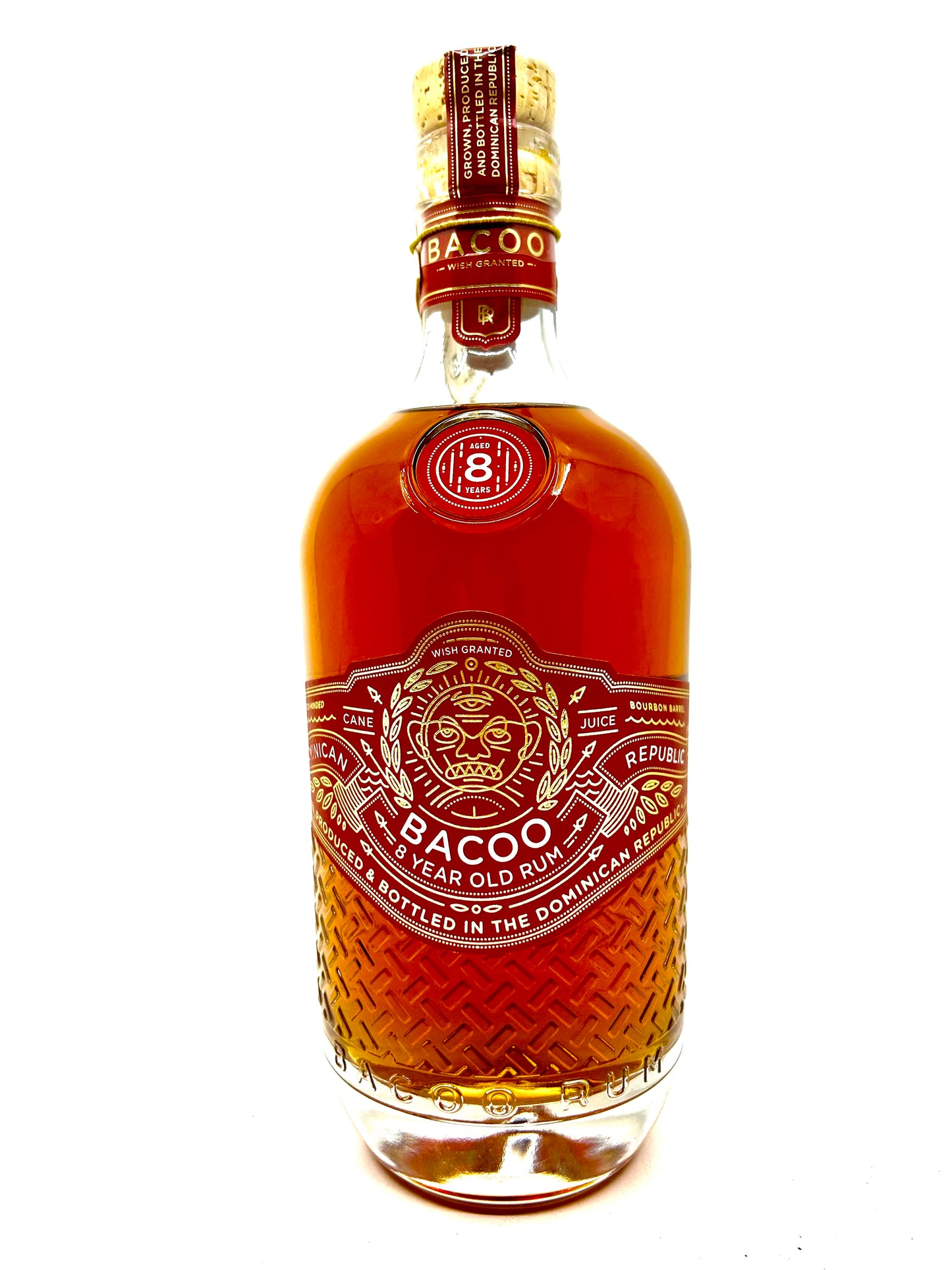 BACOO DOMINICAN RUM 8 YEAR 750ml