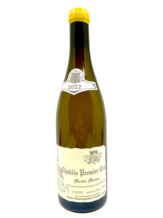 2022 DOM. RAVENEAU CHABLIS MONTS MAINS PRMIER CRU