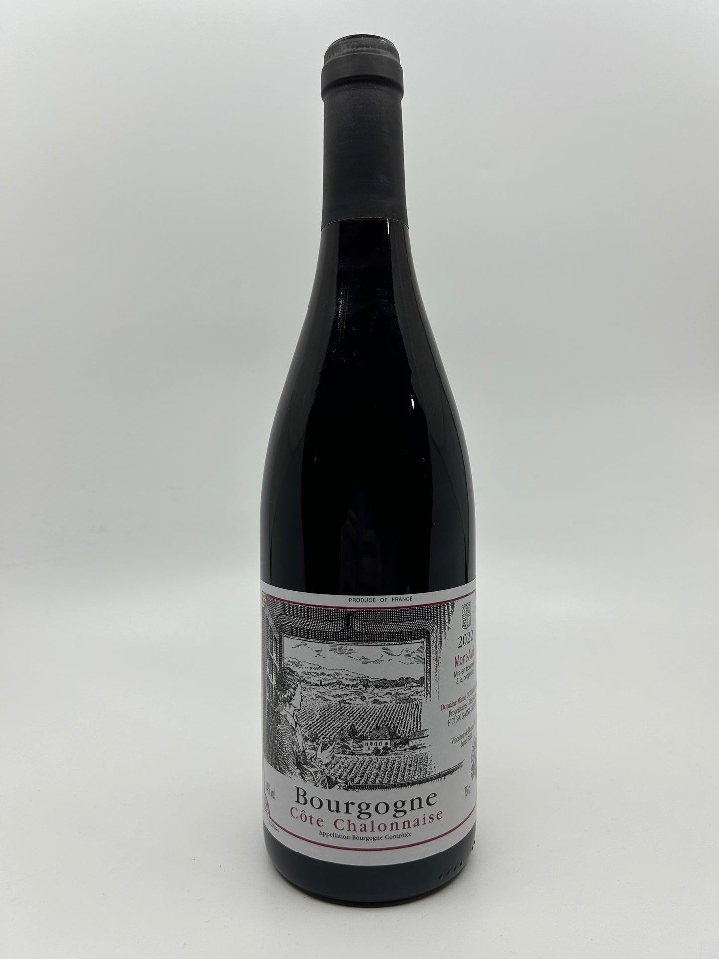 DOMAINE MICHEL GOUBARD MONT-AVRIL ROUGE COTE CHALONNAISE 2022 750ml