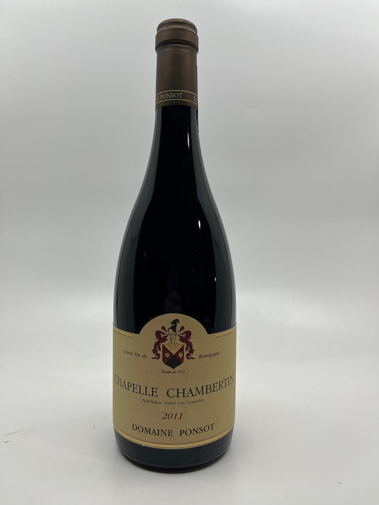 DOMAINE PONSOT, CHAPELLE CHAMBERTIN 2011