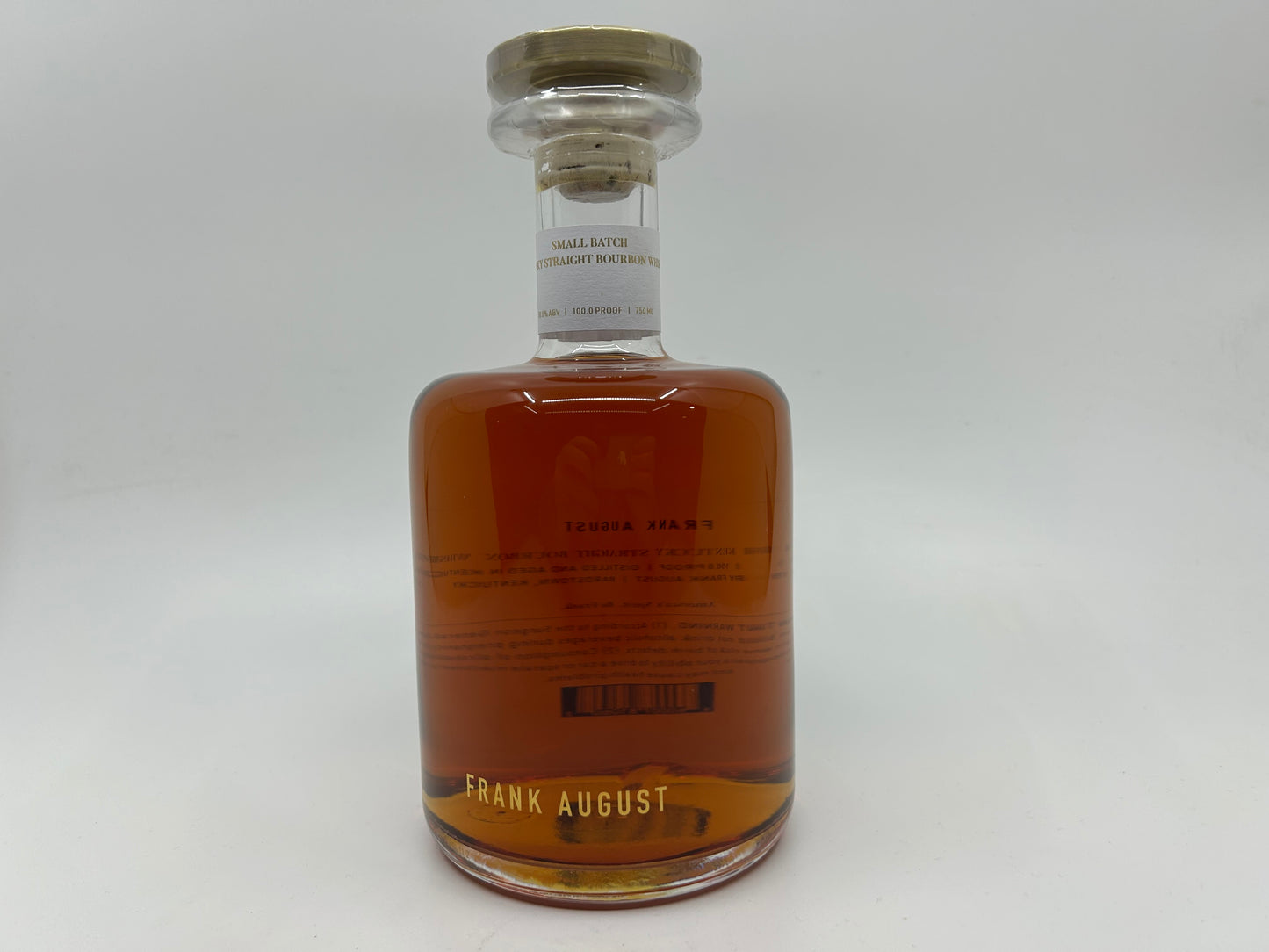 FRANK AUGUST SMALL BATCH KENTUCKY BOURBON